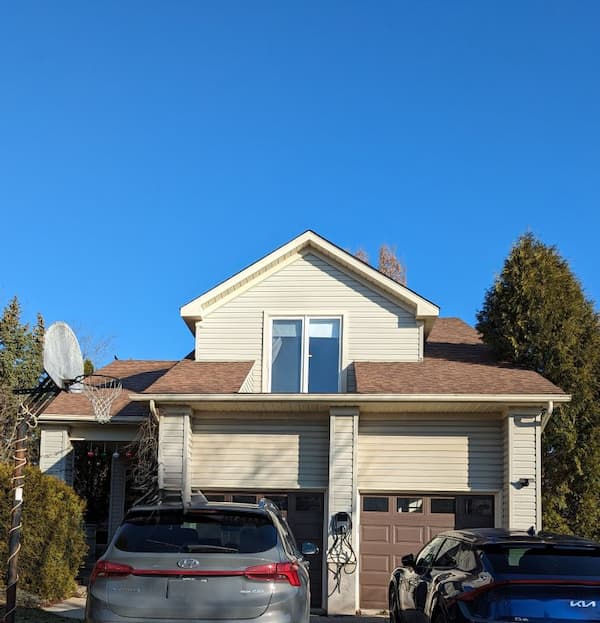Addition to home in Waterloo. Before.